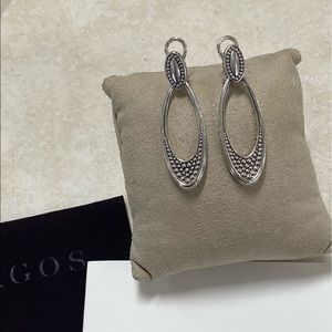 RETIRED LAGOS Signature Caviar Drop Earrings